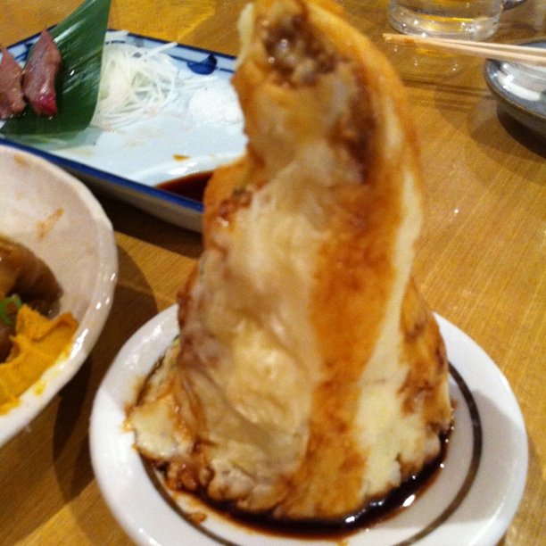 京都駅北エリアの某居酒屋のポテサラ