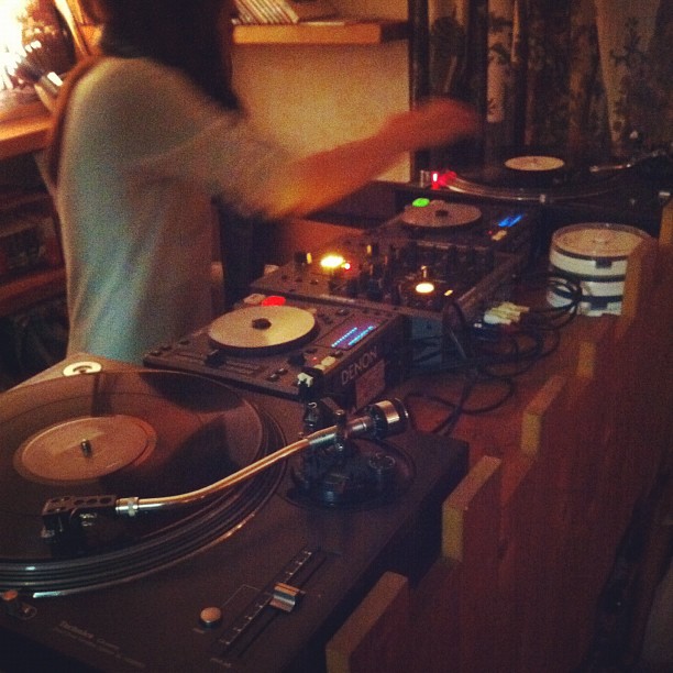 Groovitation#27のDJブース